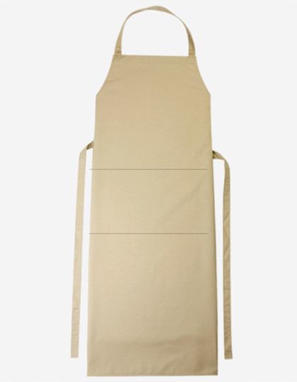 CG Workwear Bib Apron Verona Classic Bag 90 x 75 cm Khaki