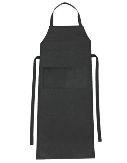 CG Workwear Bib Apron Verona Classic Bag 90 x 75 cm Raven