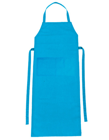 CG Workwear Bib Apron Verona Classic Bag 90 x 75 cm Turquoise