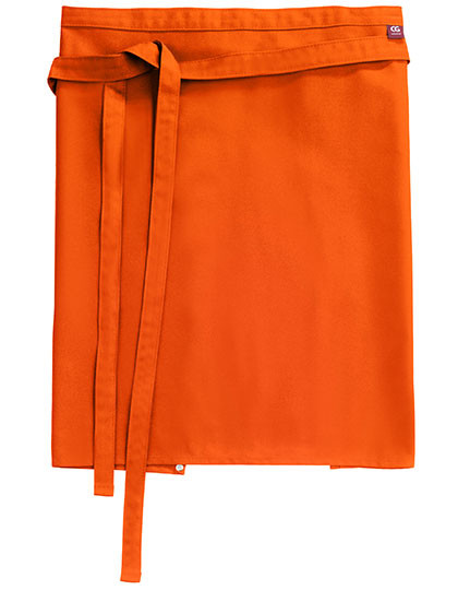 CG Workwear Bistro Apron Roma 50 x 78 cm Pumpkin