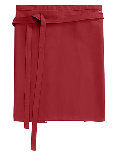 CG Workwear Bistro Apron Roma 50 x 78 cm Red