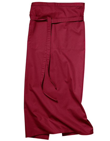 CG Workwear Bistro Apron Roma Bag 100 x 100 cm Cherry