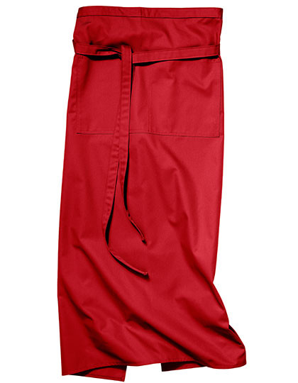 CG Workwear Bistro Apron Roma Bag 100 x 100 cm Red
