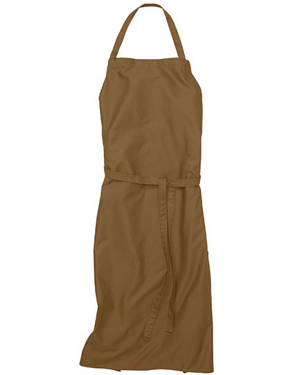 CG Workwear Bib Apron Verona 110 x 75 cm Caramel