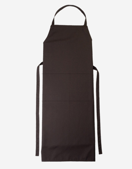 CG Workwear Bib Apron Verona 110 x 75 cm Chocolate