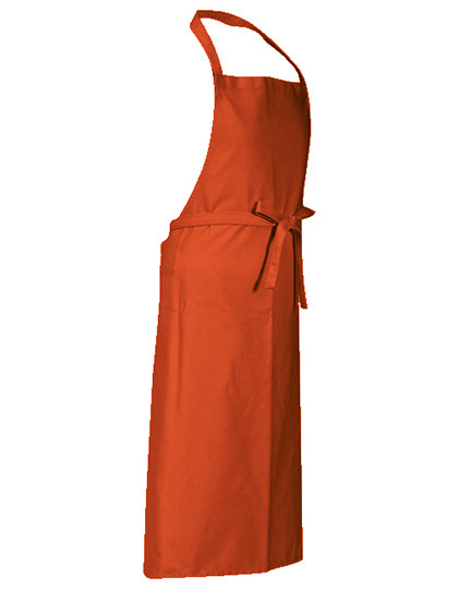 CG Workwear Bib Apron Verona 110 x 75 cm Pumpkin