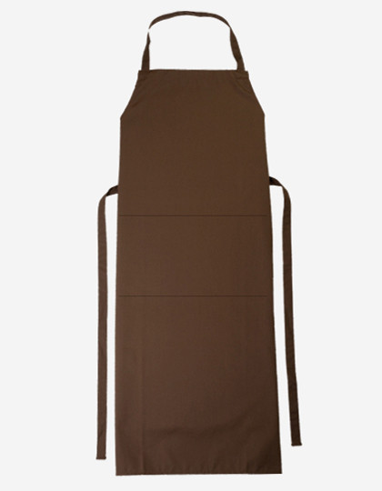 CG Workwear Bib Apron Verona 110 x 75 cm Toffee