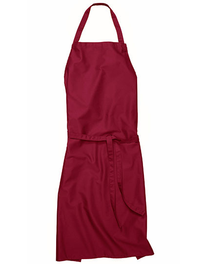 CG Workwear Bib Apron Verona 90 Cherry