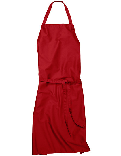 CG Workwear Bib Apron Verona 90 Red