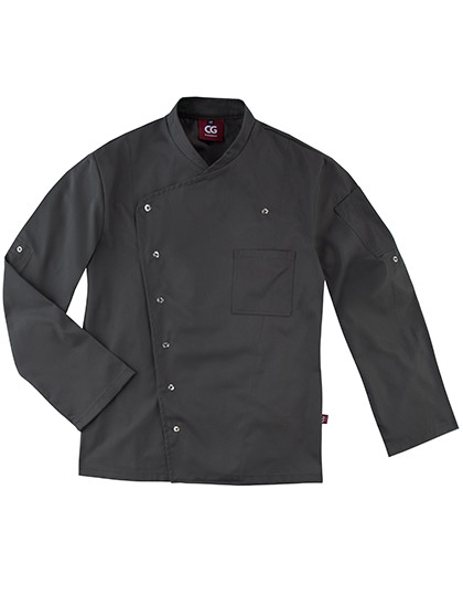 CG Workwear Men´s Chef Jacket Turin Classic Raven
