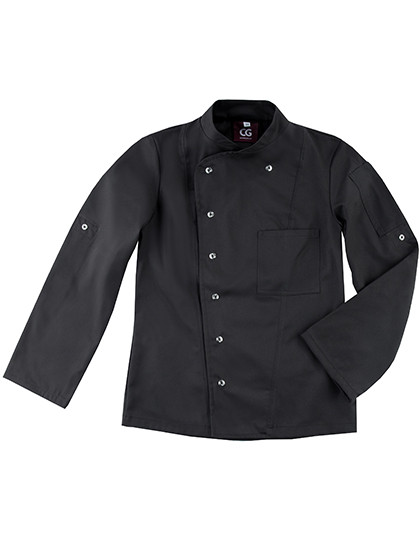 CG Workwear Ladies´ Chef Jacket Turin Classic Black
