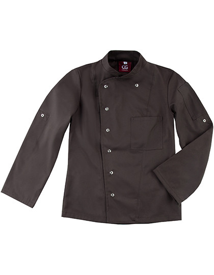 CG Workwear Ladies´ Chef Jacket Turin Classic Chocolate