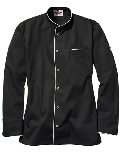 CG Workwear Men´s Chef Jacket Trapani Black