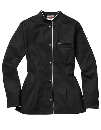 CG Workwear Ladies´ Chef Jacket Pistoia Black