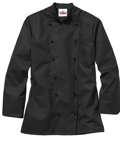 CG Workwear Men´s Chef Jacket Rimini Black