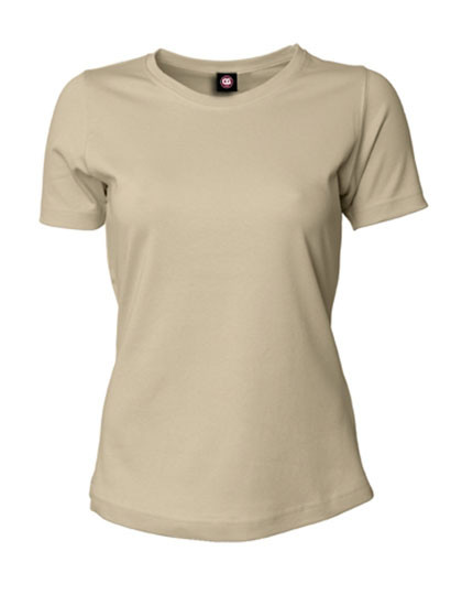 CG Workwear Ladies´ Short Sleeve T-Shirt Ragusa Natural