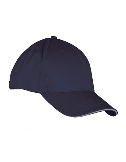 Carson Contrast Contrast Sandwich Cap Deep Navy