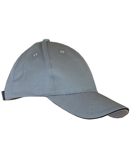 Carson Contrast Contrast Sandwich Cap Grey