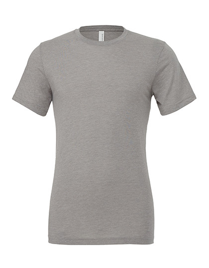 Canvas Unisex Triblend Crew Neck T-Shirt Athletic Grey Triblend (Heather)