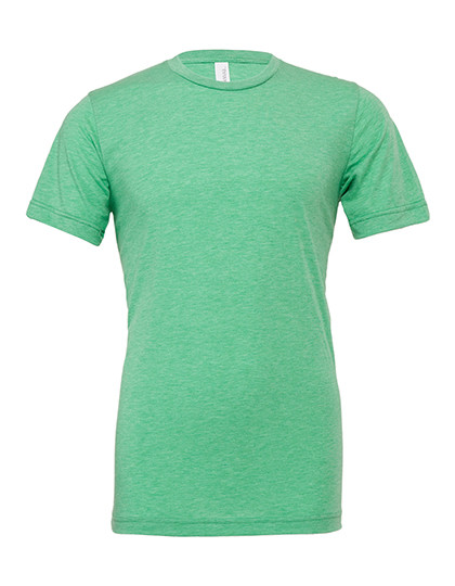 Canvas Unisex Triblend Crew Neck T-Shirt Green Triblend (Heather)