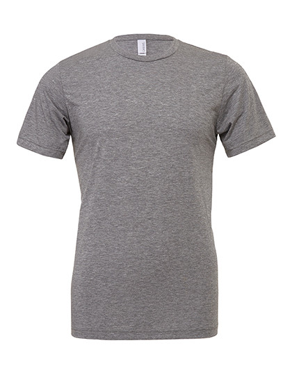 Canvas Unisex Triblend Crew Neck T-Shirt Grey Triblend (Heather)