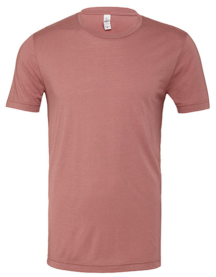 Canvas Unisex Triblend Crew Neck T-Shirt Mauve Triblend (Heather)
