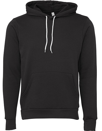 Canvas Unisex Poly-Cotton Fleece Pullover Hoodie DTG Dark Grey