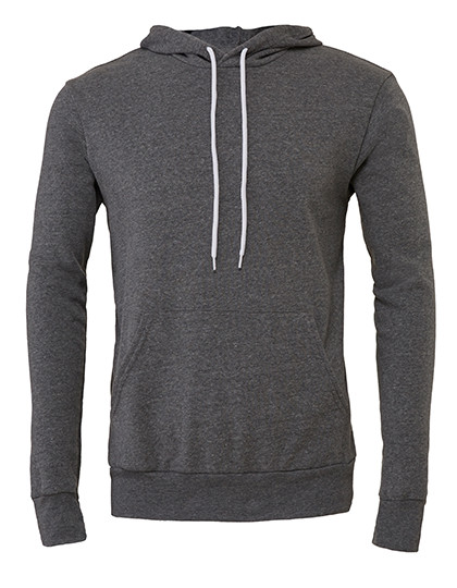 Canvas Unisex Poly-Cotton Fleece Pullover Hoodie Deep Heather