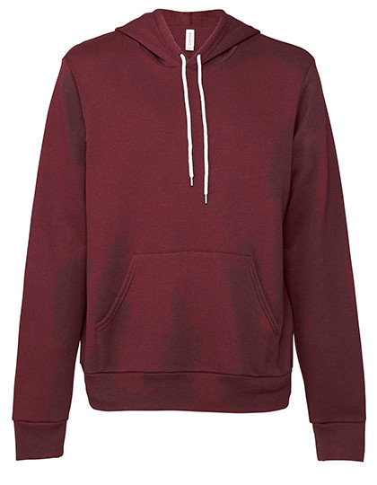 Canvas Unisex Poly-Cotton Fleece Pullover Hoodie Maroon