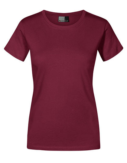 Promodoro Women´s Premium-T Burgundy