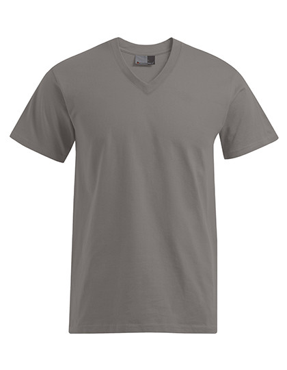 Promodoro Premium V-Neck-T New Light Grey (Solid)