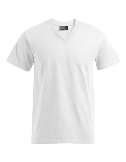 Promodoro Premium V-Neck-T White