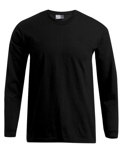 Promodoro Men´s Premium-T Long Sleeve Black