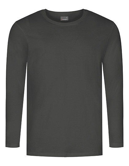 Promodoro Men´s Premium-T Long Sleeve Charcoal (Solid)