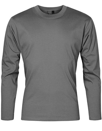 Promodoro Men´s Premium-T Long Sleeve Steel Grey (Solid)