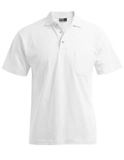 Promodoro Men´s Heavy Polo Pocket White