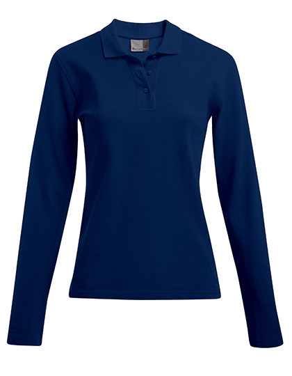 Promodoro Women´s Heavy Polo Long Sleeve Navy