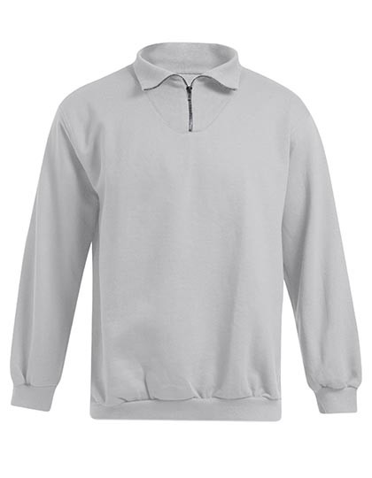 Promodoro Men´s New Troyer Sweater Ash (Heather)