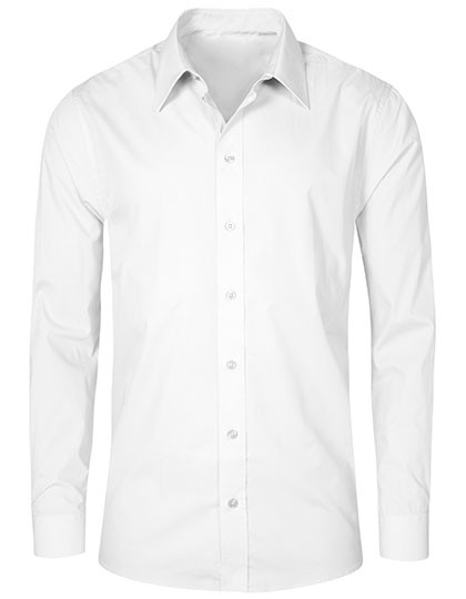 Promodoro Men´s Poplin Shirt Long Sleeve White