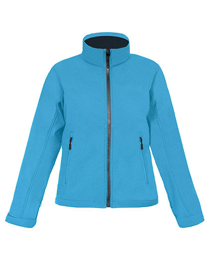 Promodoro Women´s Softshell Jacket C+ Aqua