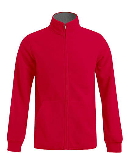 Promodoro Men´s Double Fleece Jacket Red