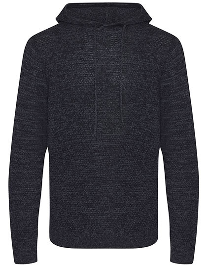 Ecologie Iguazu Sustainable Knitted Hoodie Charcoal