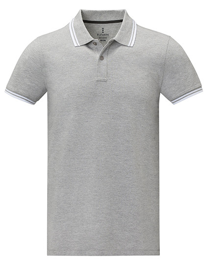 Elevate Life Men´s Amarago Polo Heather Grey