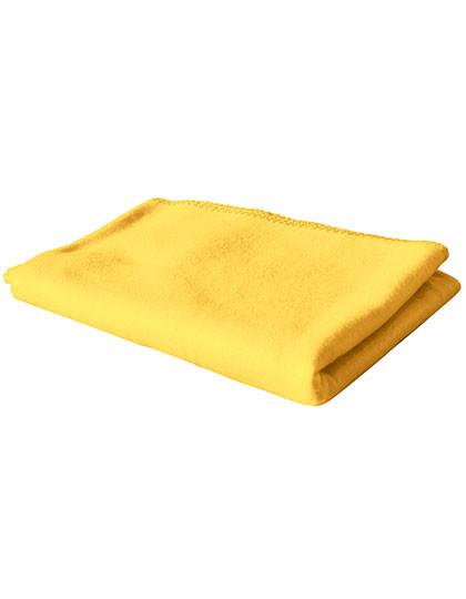 Exner Fleecedecke Yellow