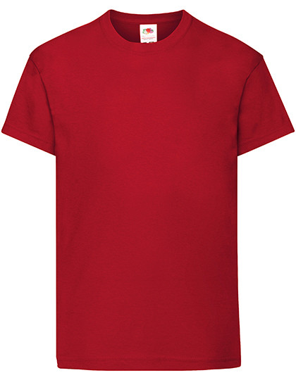 Fruit of the Loom Kids´ Original T Brick Red