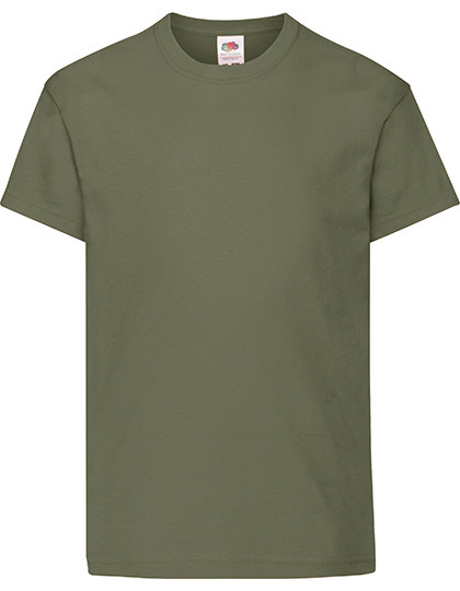 Fruit of the Loom Kids´ Original T Classic Olive