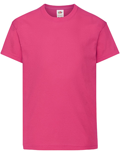 Fruit of the Loom Kids´ Original T Fuchsia