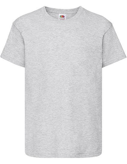 Fruit of the Loom Kids´ Original T Heather Grey