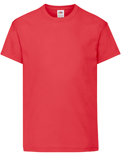 Fruit of the Loom Kids´ Original T Red