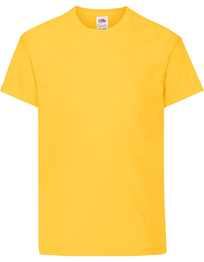 Fruit of the Loom Kids´ Original T Sunflower